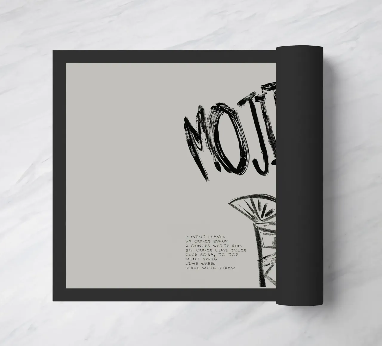 Mojito doormat by Mildred Store