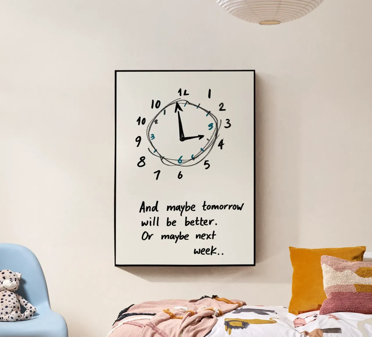 The Patient Clock plexiglass da ramosashop