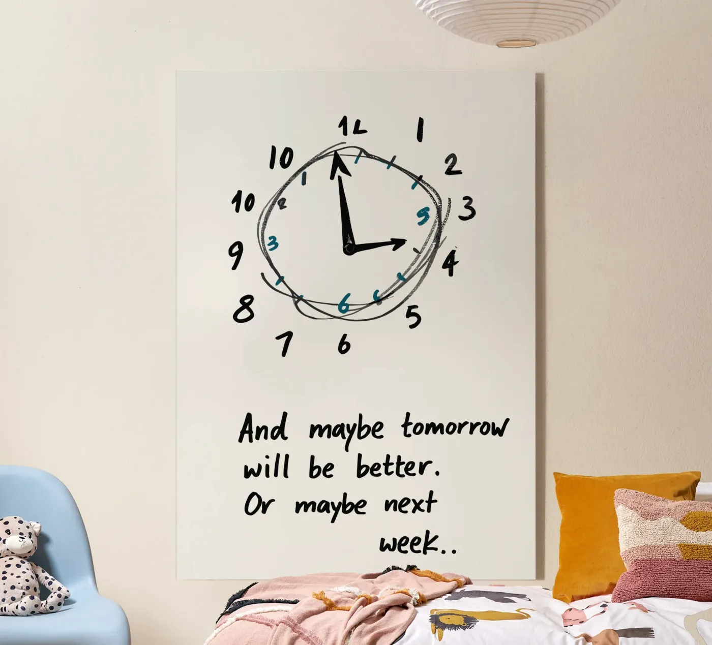 The Patient Clock acryl van ramosashop