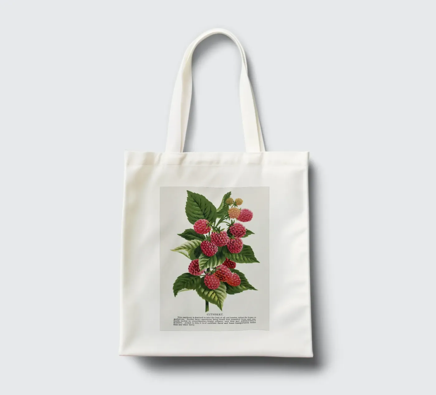 Cuthbert raspberry Jutebeutel von vintageshop