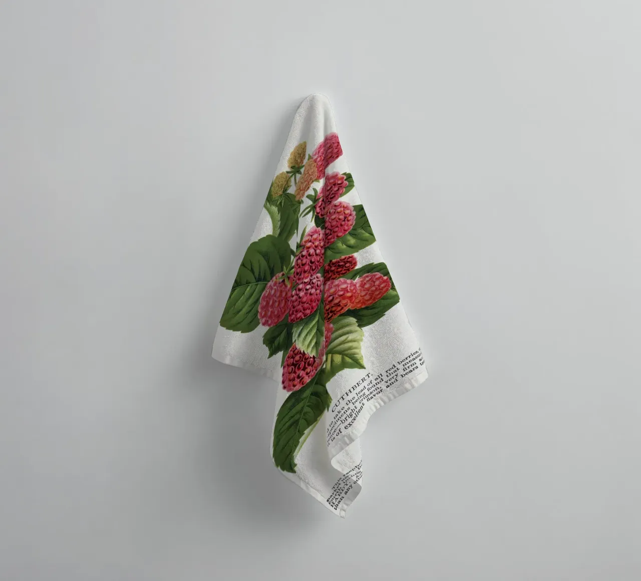 Cuthbert raspberry toalla de baño de vintageshop