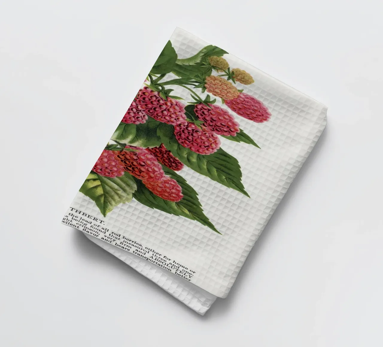 Cuthbert raspberry canovaccio da cucina da vintageshop