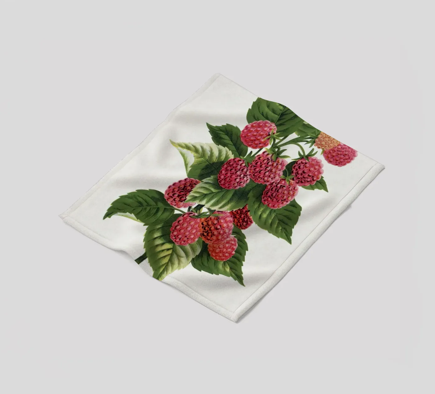 Cuthbert raspberry fleecedeken van vintageshop