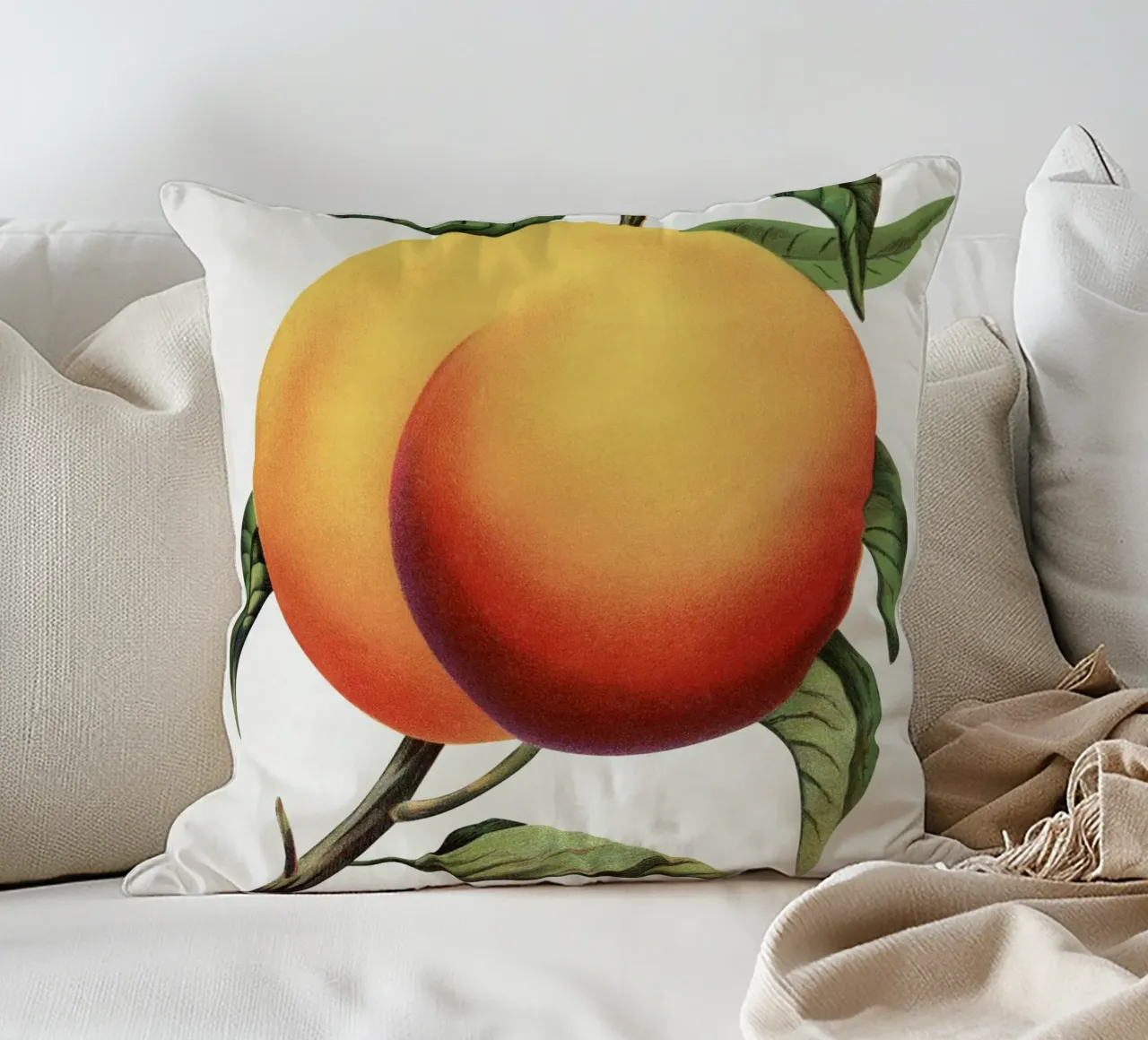 Foster peach cuscino da vintageshop