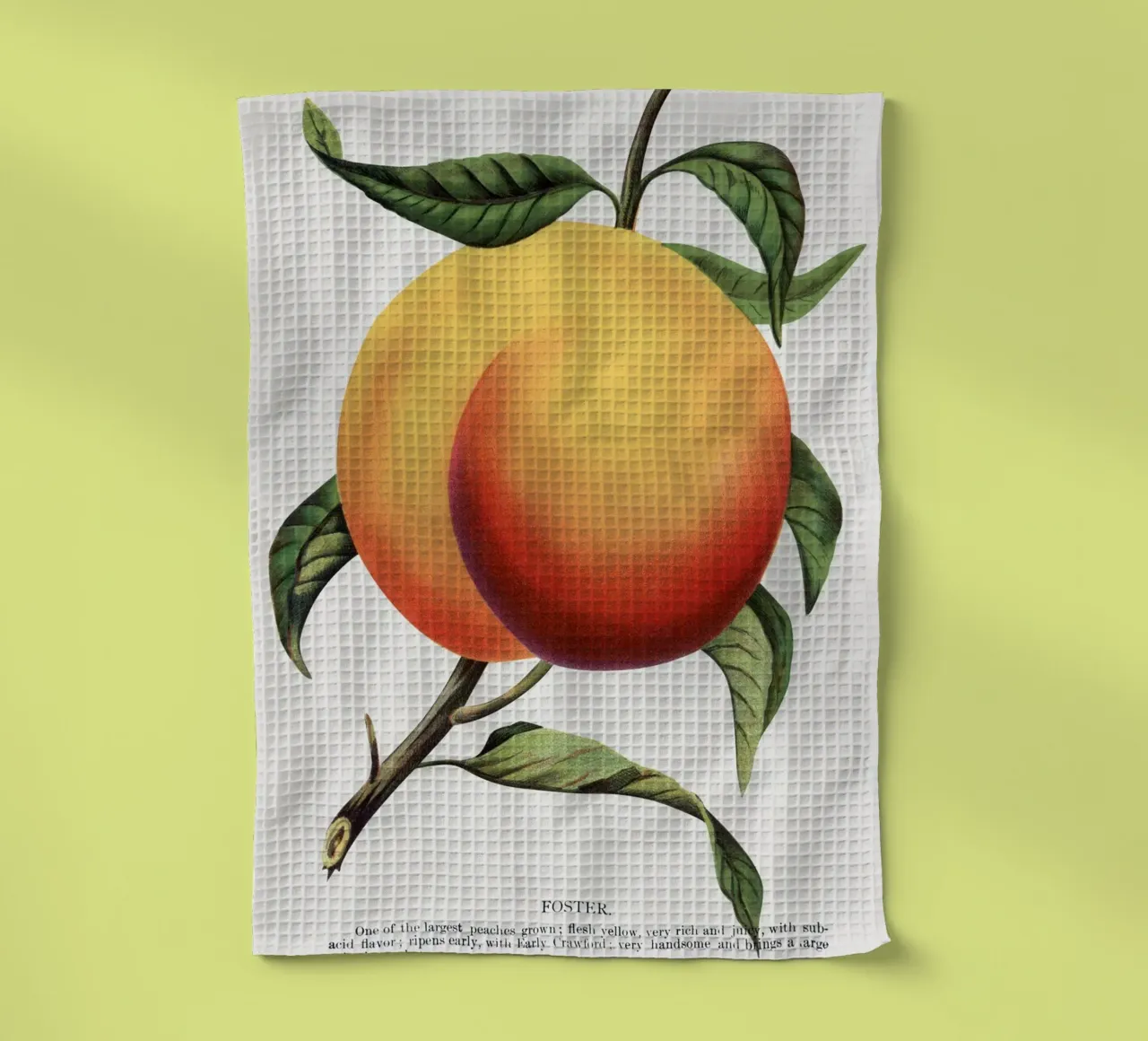 Foster peach canovaccio da cucina da vintageshop