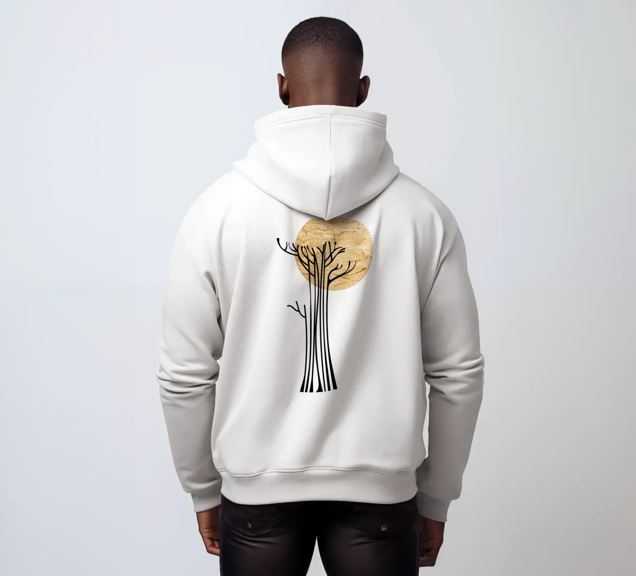 Neue Anfänge Schwarz & Gold Hoodie von SilverPegasus