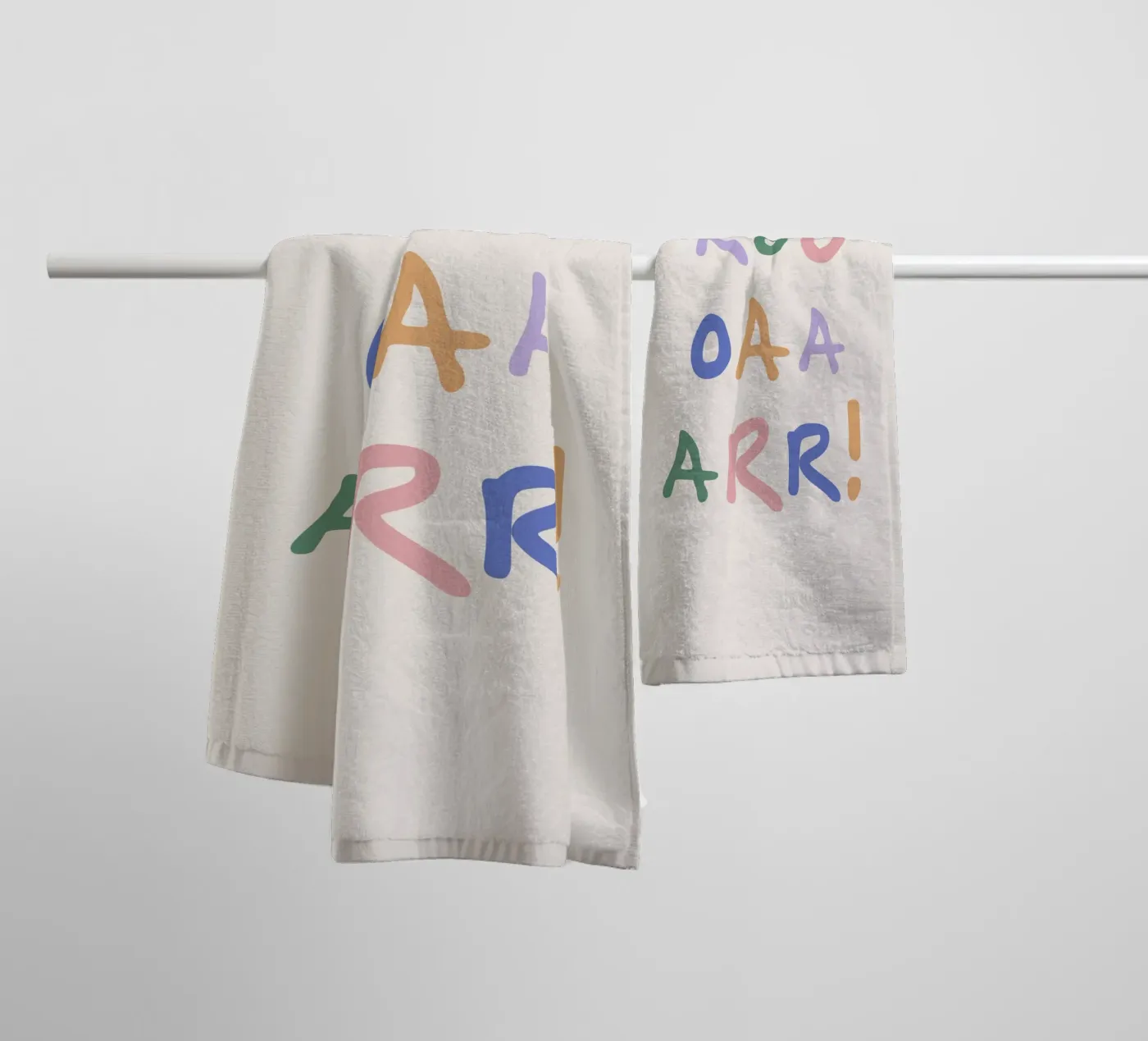 Roar badhanddoek van we line studio - art