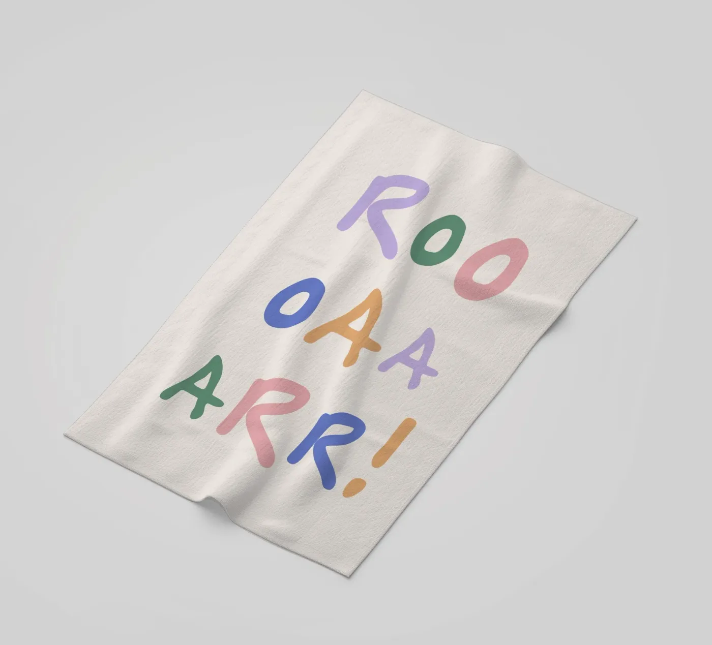 Roar beach towel by we line studio - art