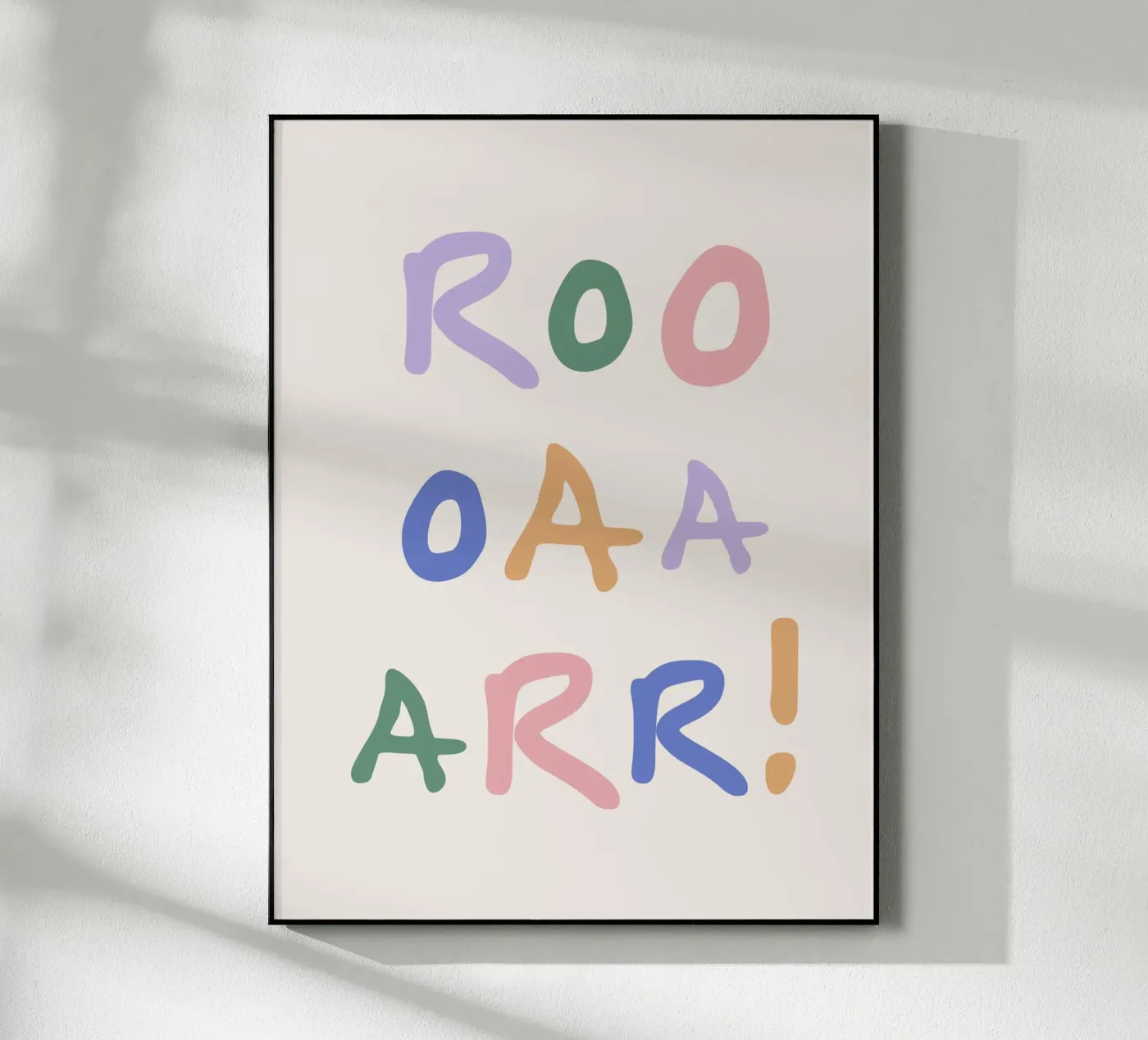 Roar acryl van we line studio - art