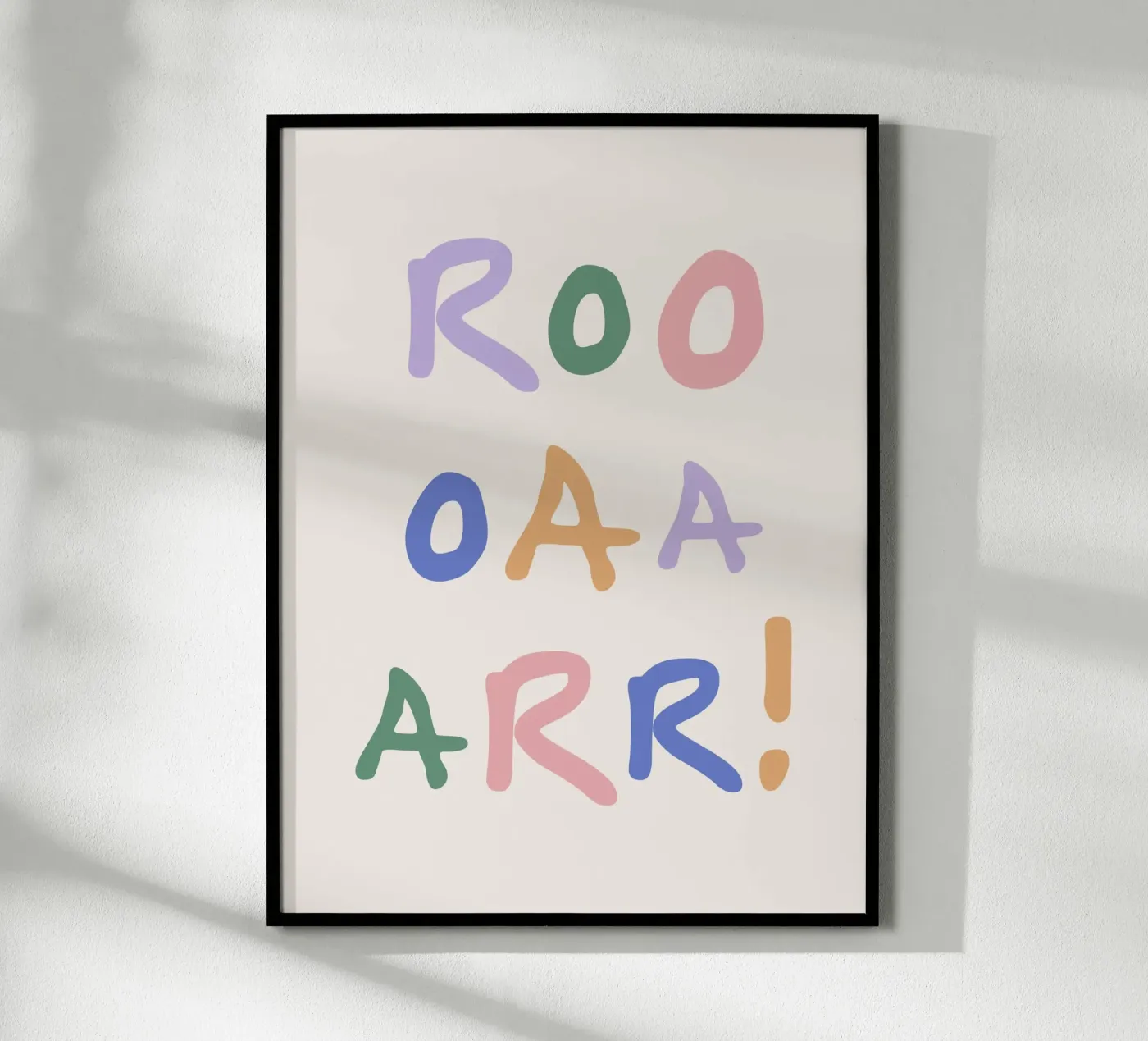 Roar poster van we line studio - art