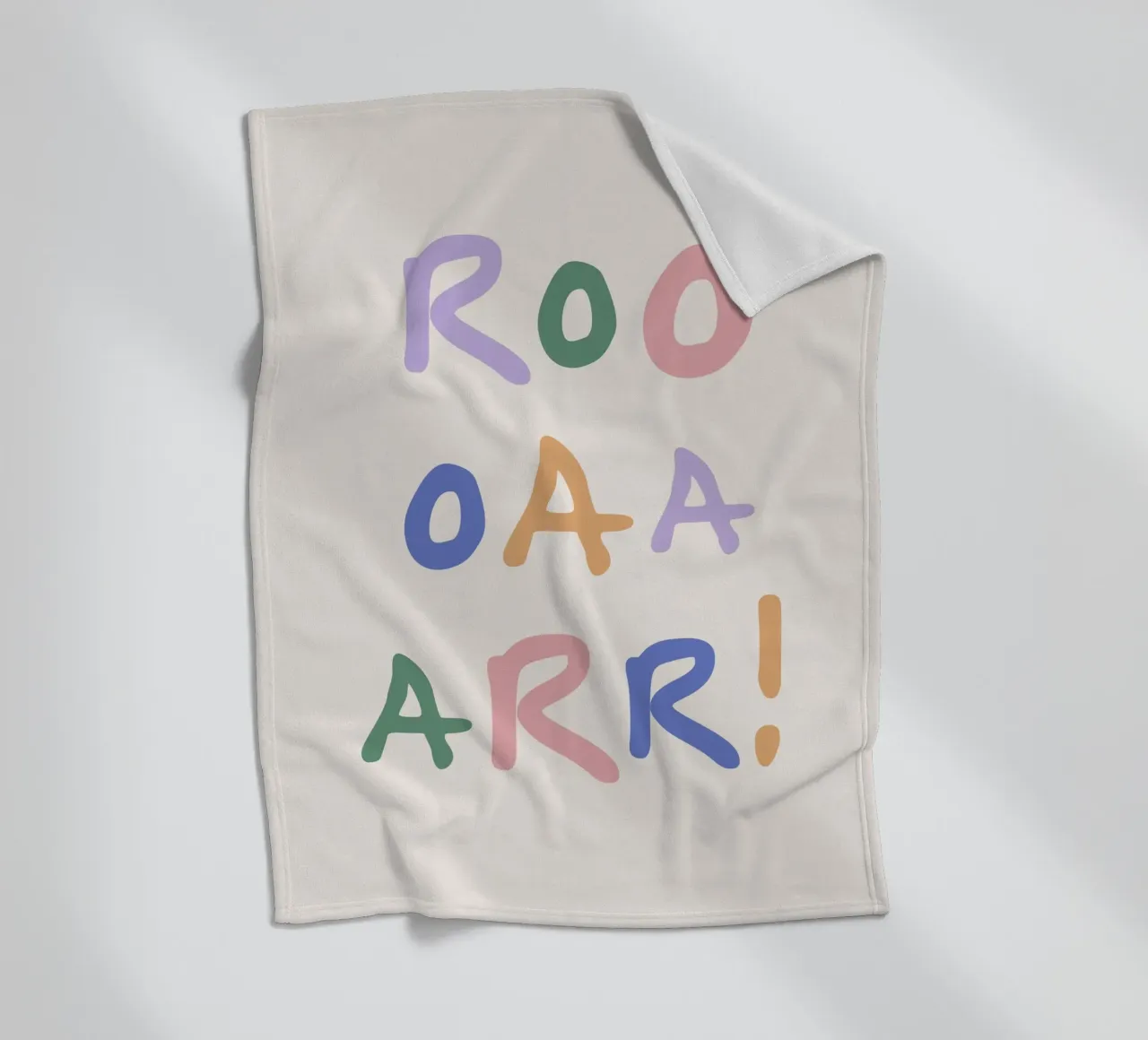 Roar fleecedeken van we line studio - art