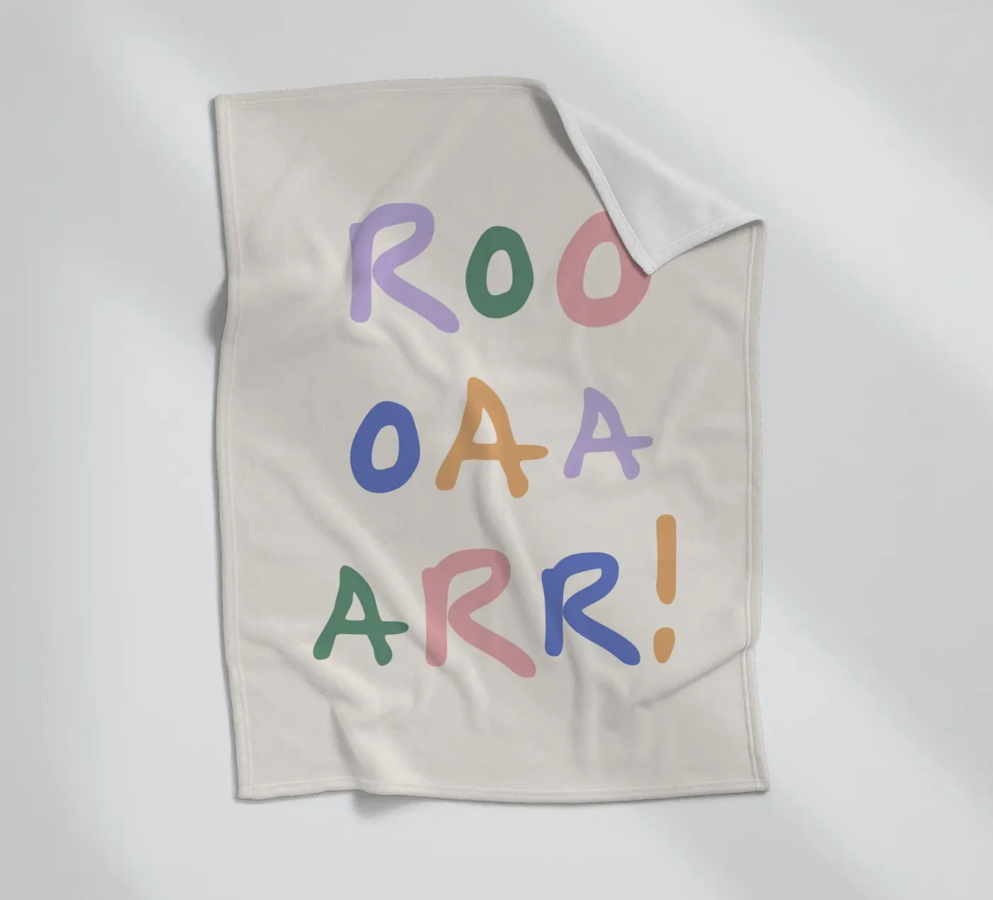 Roar fleecedeken van we line studio - art