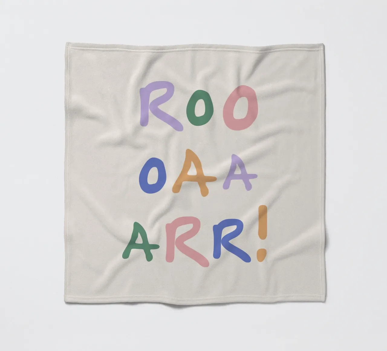 Roar fleecedeken van we line studio - art