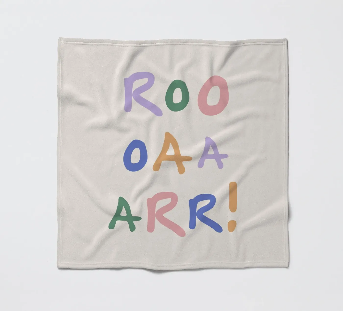 Roar fleecedeken van we line studio - art