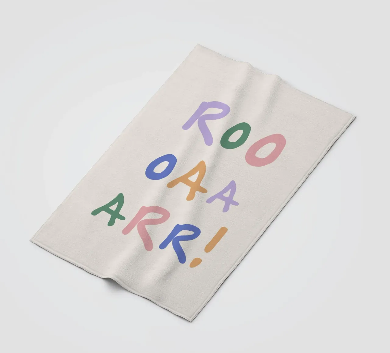 Roar coperta in pile da we line studio - art