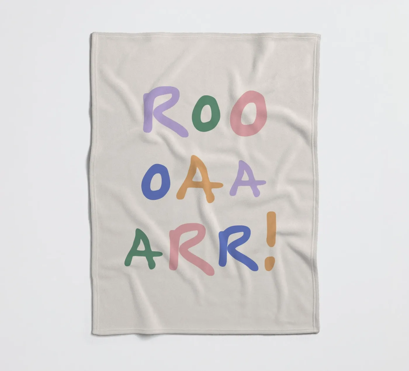 Roar fleecedeken van we line studio - art