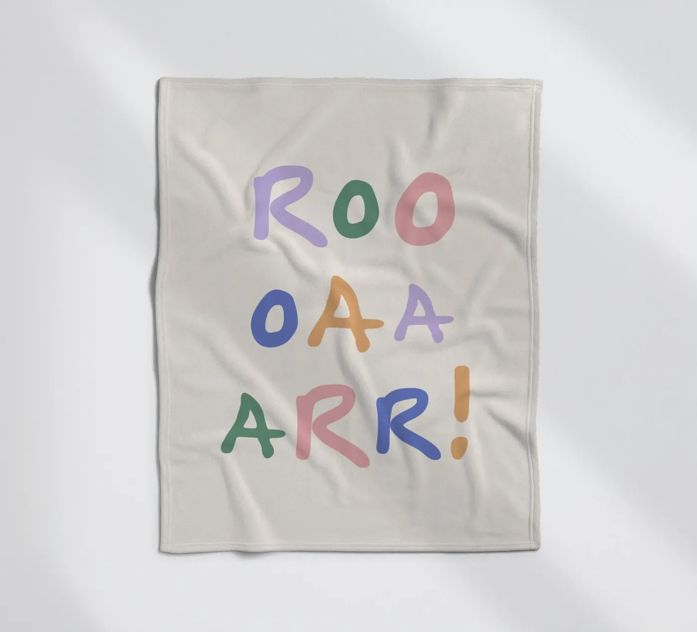 Roar fleecedeken van we line studio - art