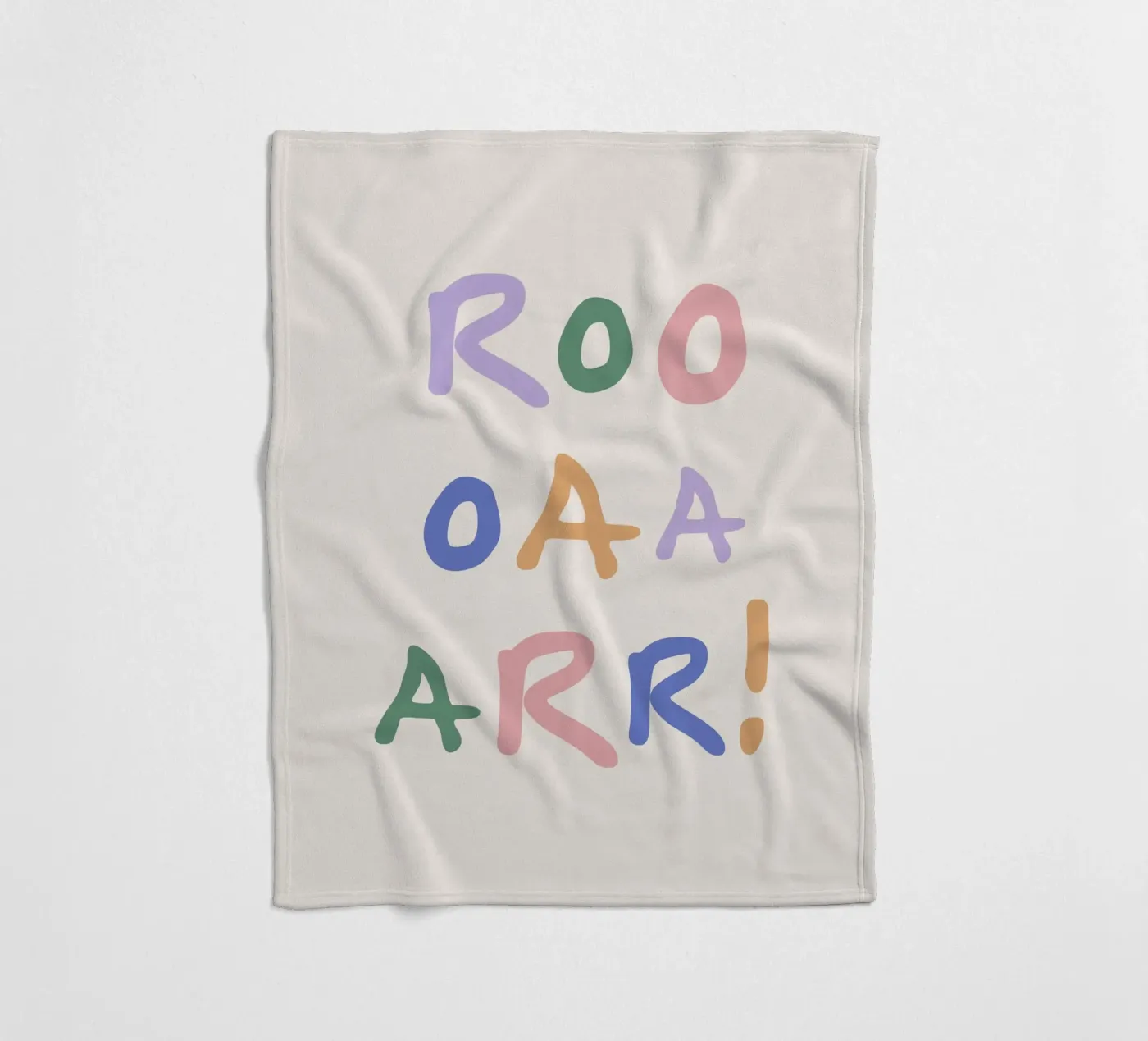 Roar fleecedeken van we line studio - art