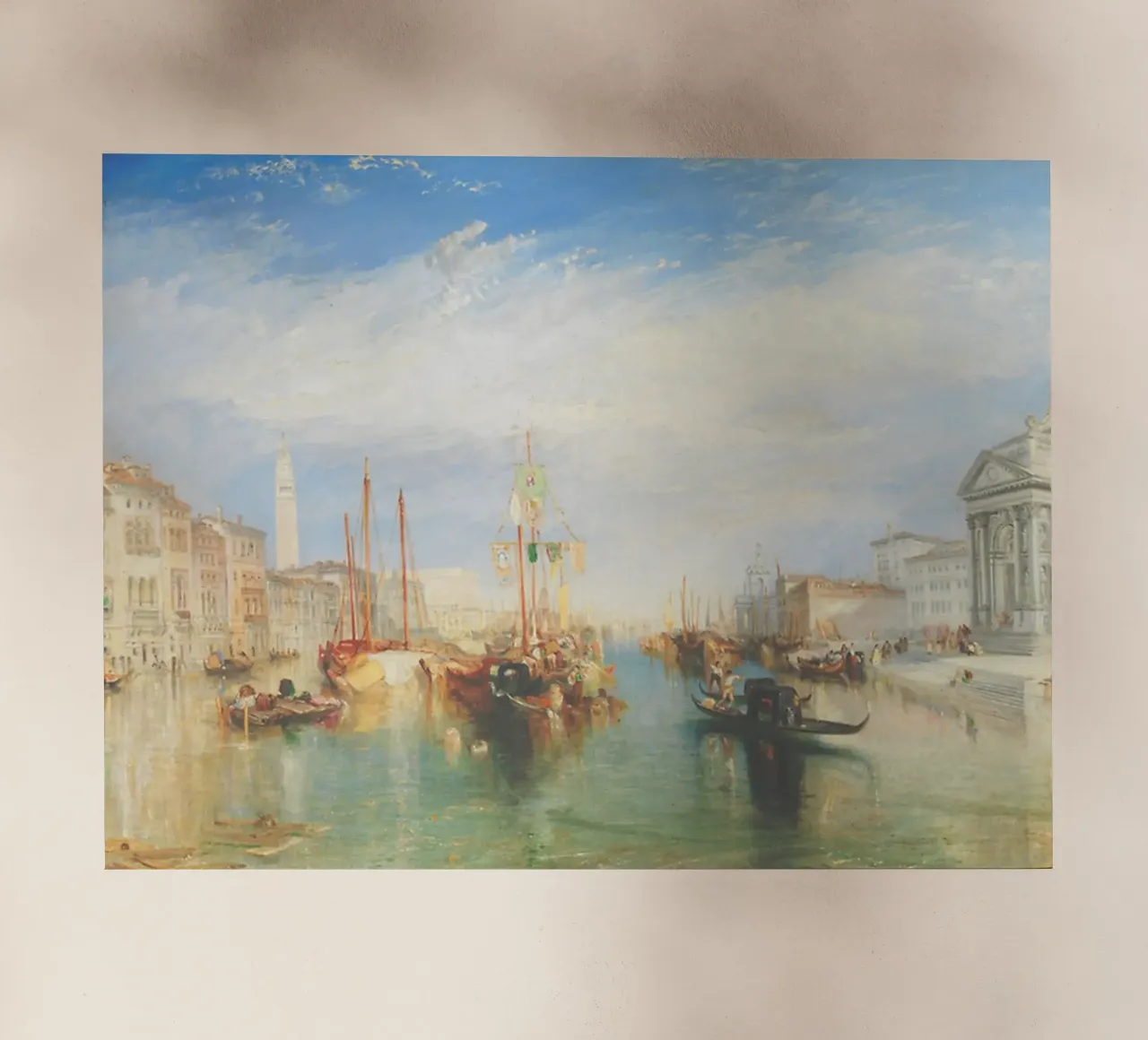 Venice from the Porch of Madonna pellicola backlit da Art United