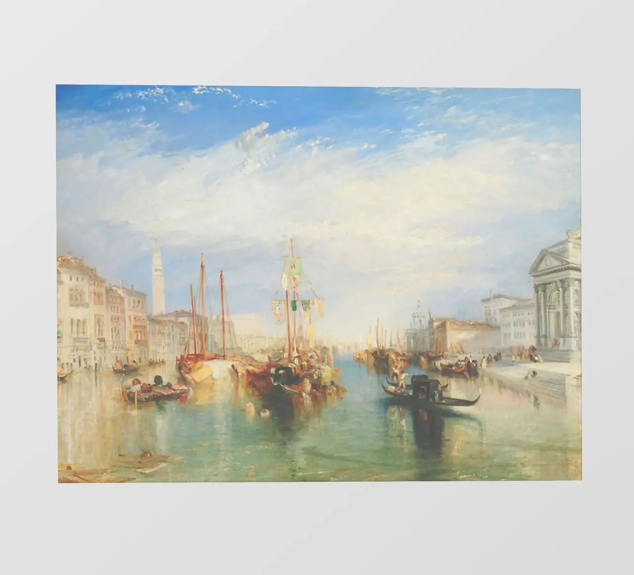 Venice from the Porch of Madonna pellicola backlit da Art United