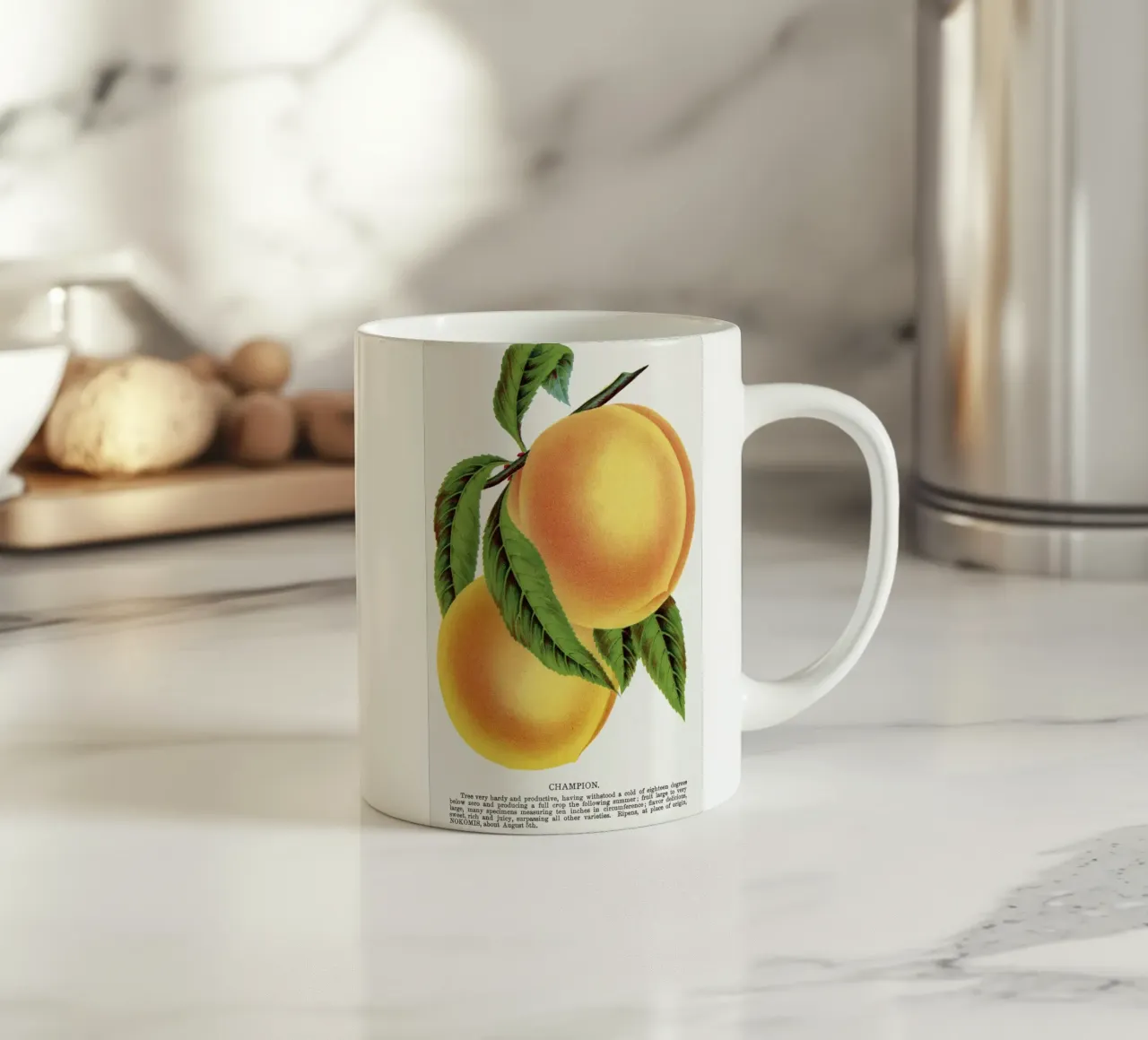 Champion plum tazza in ceramica da vintageshop
