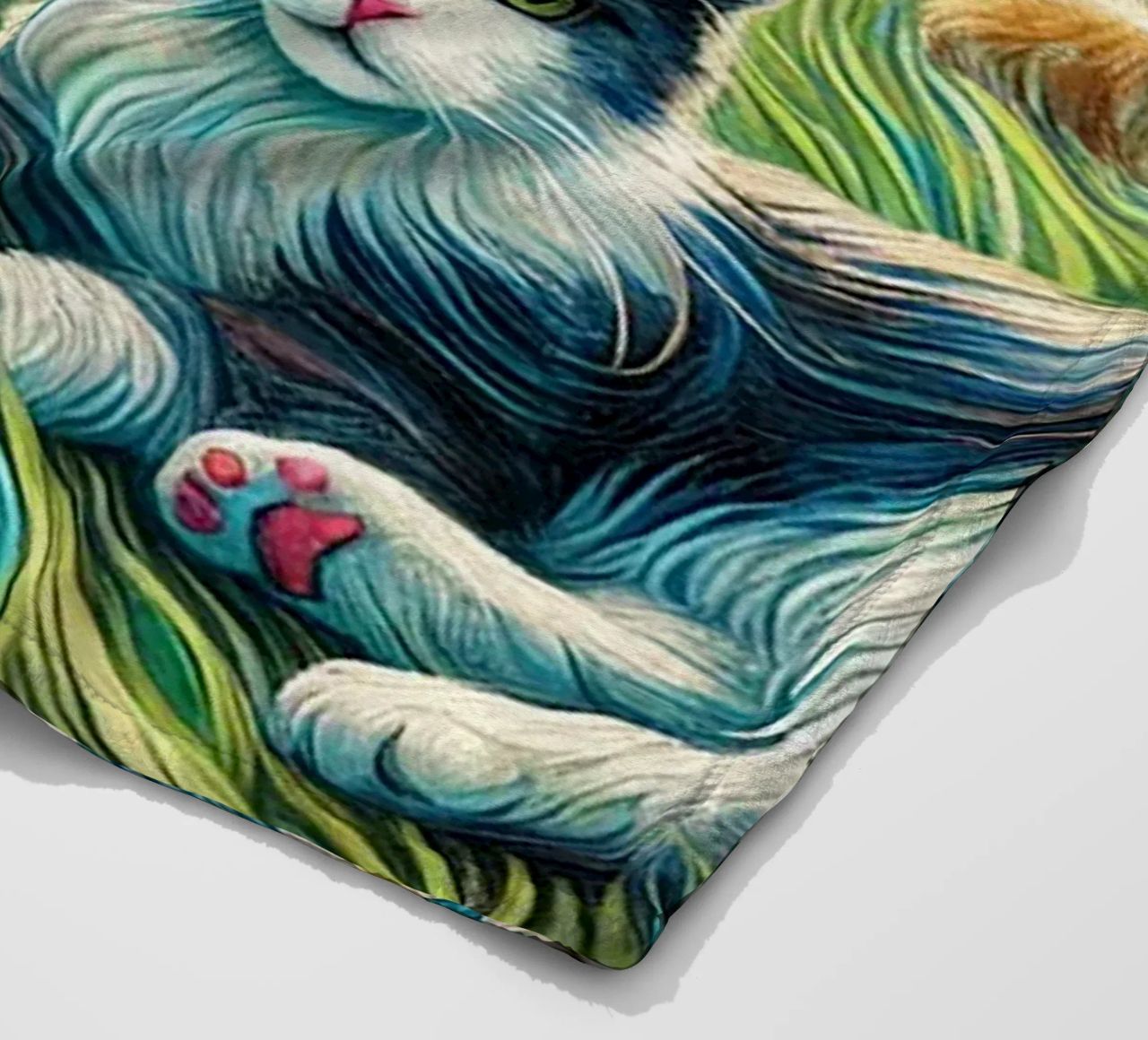 I LOVE MY MOMMY IN SPRING, Kittycat Edition coperta in pile da Vintage Van Gogh
