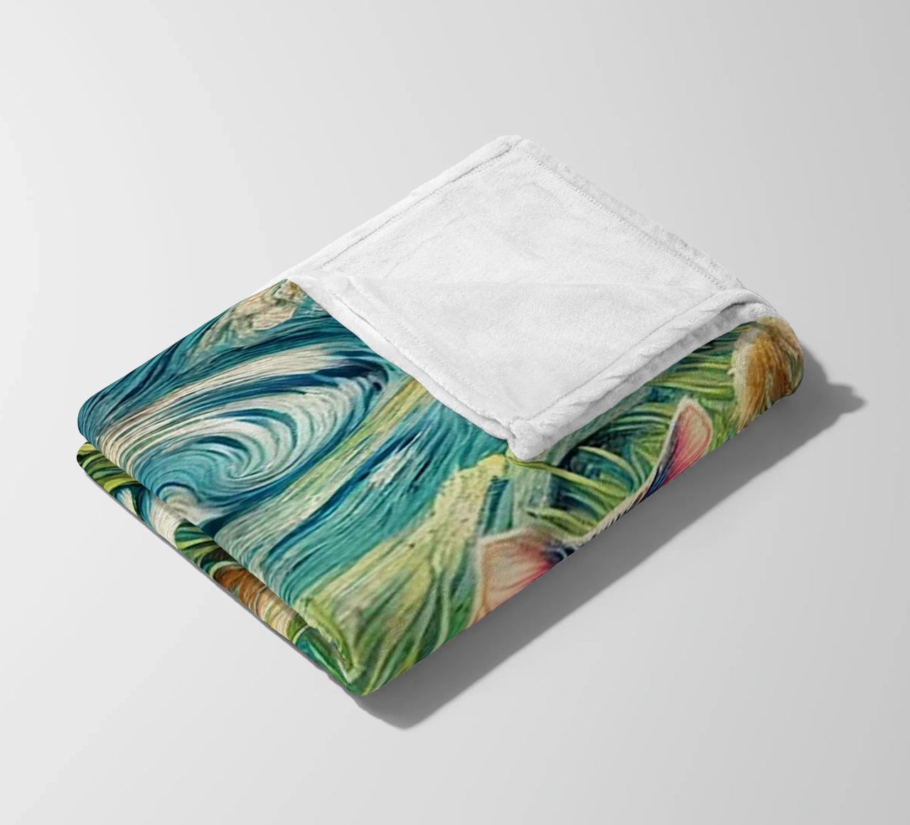I LOVE MY MOMMY IN SPRING, Kittycat Edition coperta in pile da Vintage Van Gogh