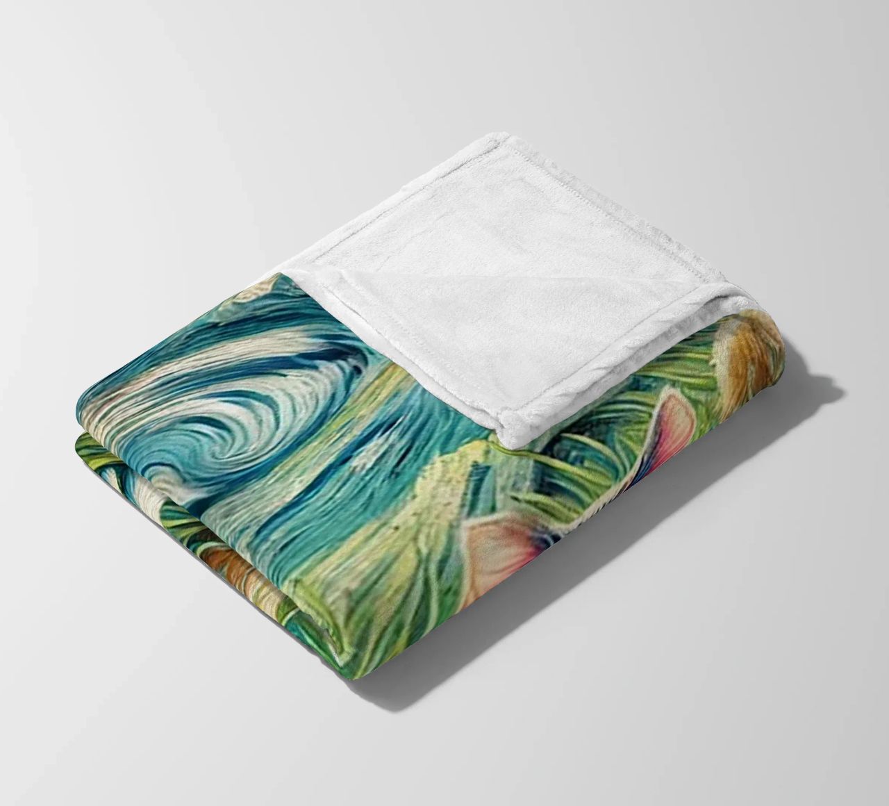 I LOVE MY MOMMY IN SPRING, Kittycat Edition coperta in pile da Vintage Van Gogh
