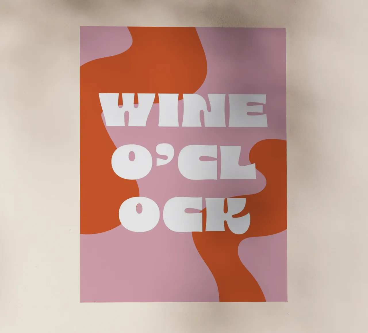 Wine o´clock pellicola backlit da we line studio - art