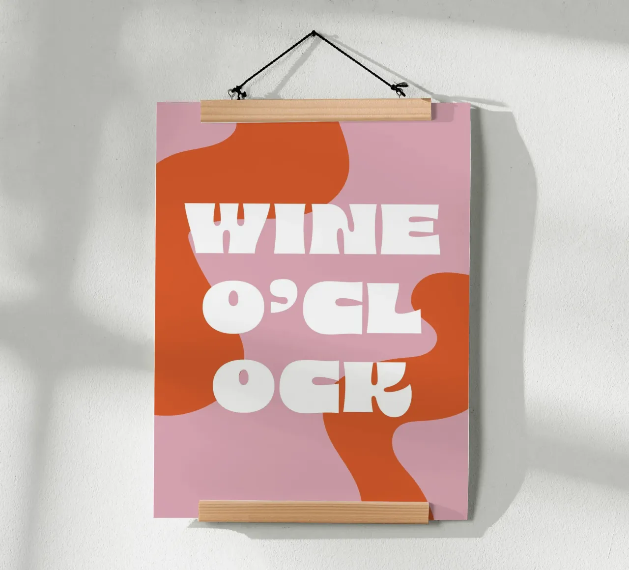 Wine o´clock poster da we line studio - art