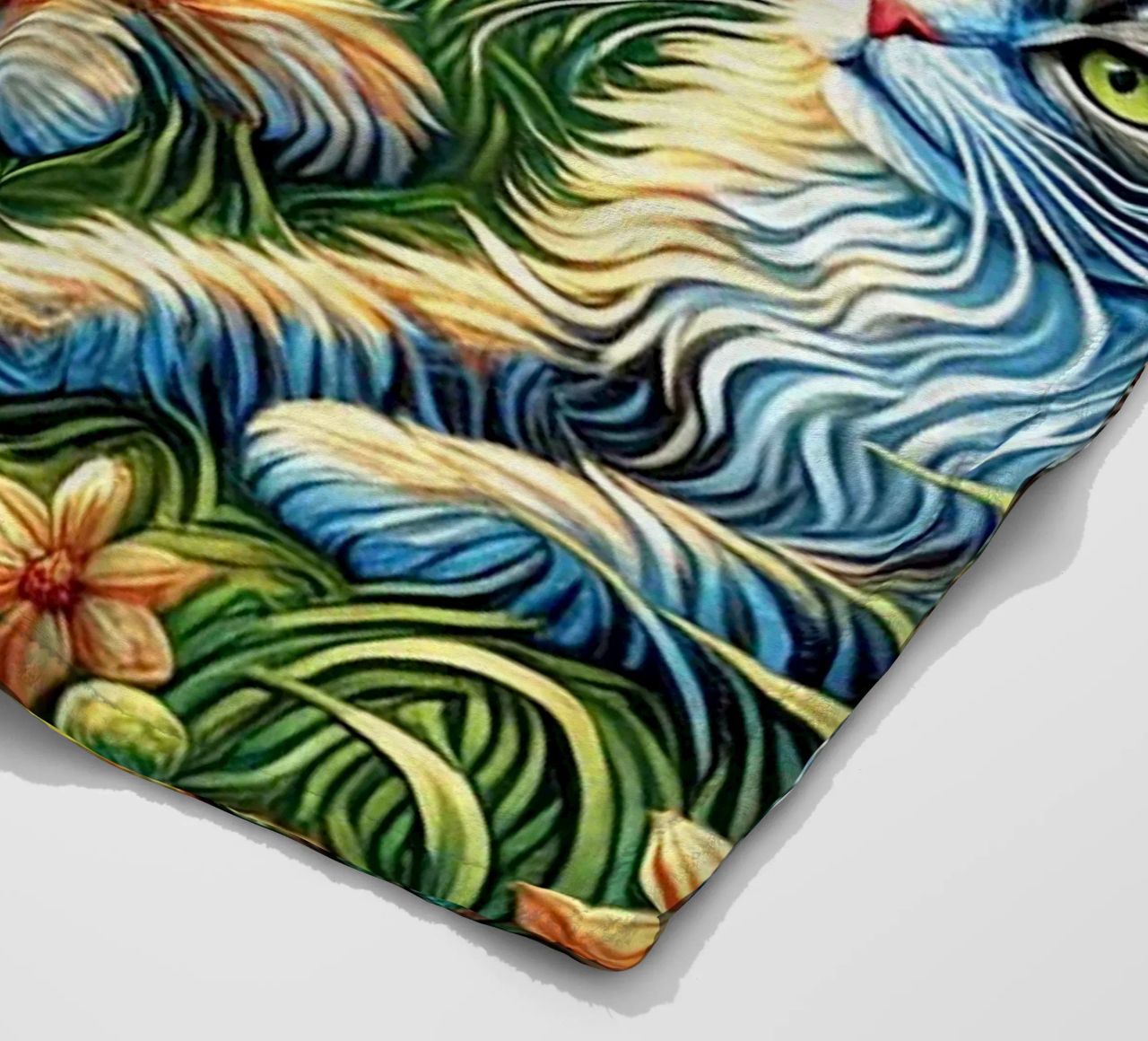 I LOVE MY MOMMY IN SUMMER, Kittycat Edition coperta in pile da Vintage Van Gogh