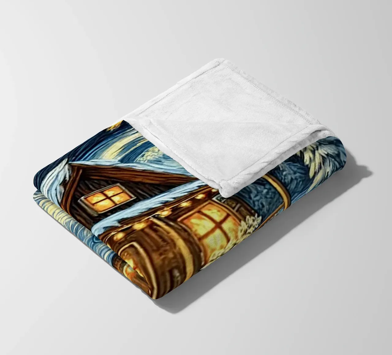 I LOVE MY DADDY IN WINTER, Kittycat Edition coperta in pile da Vintage Van Gogh