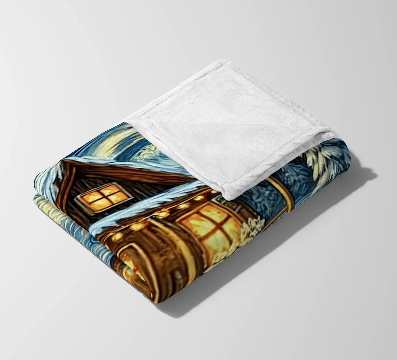 I LOVE MY DADDY IN WINTER, Kittycat Edition coperta in pile da Vintage Van Gogh
