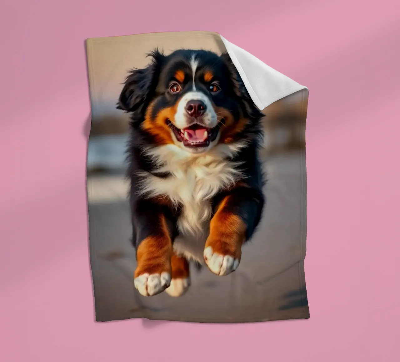 cute little puppies #53 fleece blanket by Yumis.Beargang.and.Me
