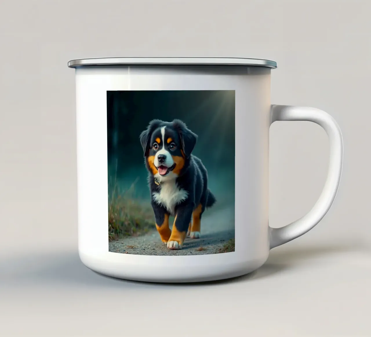 cuccioli carini #56 tazza in smalto da Yumis.Beargang.and.Me