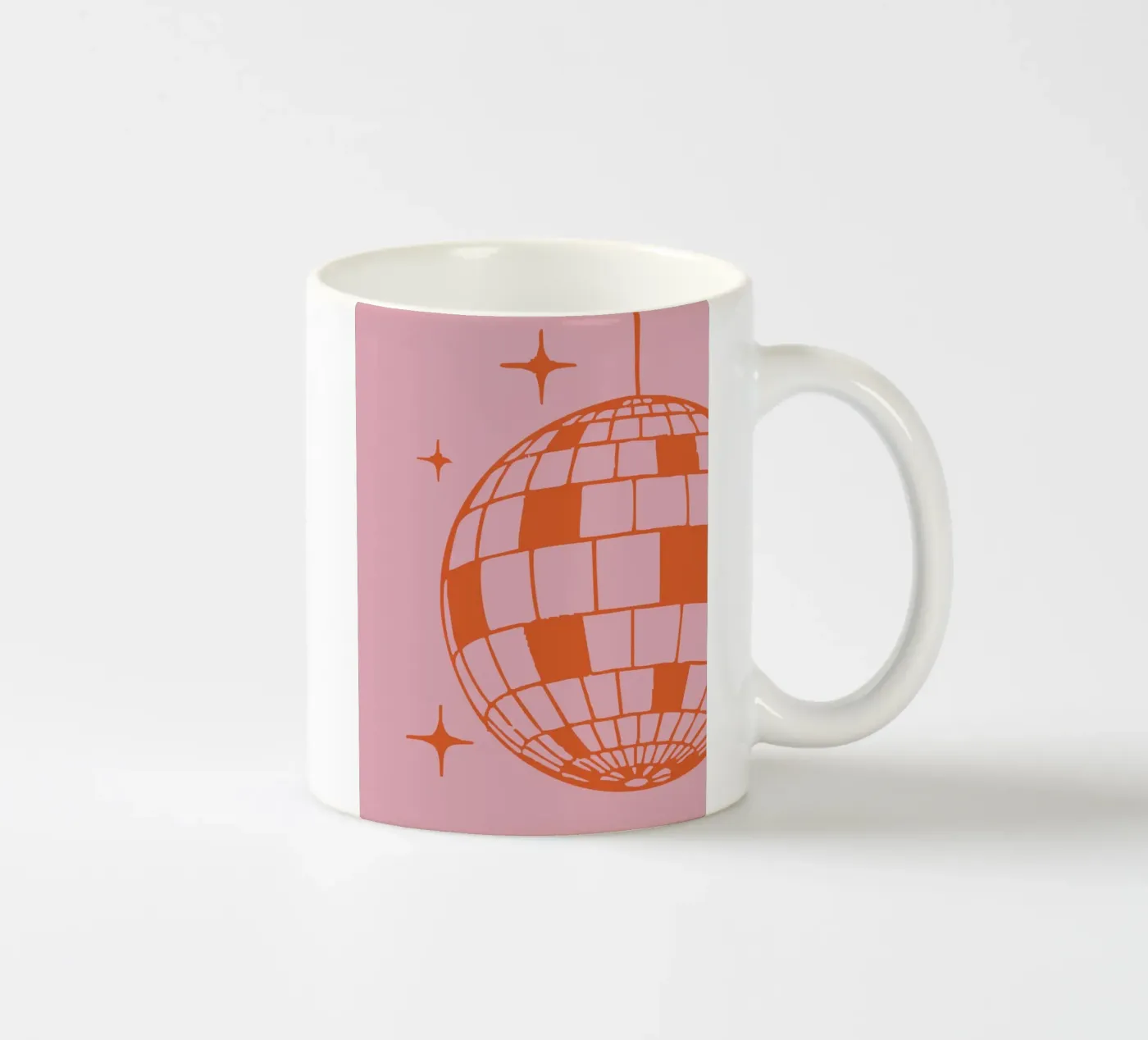 Disco ceramic mug by we line studio - art