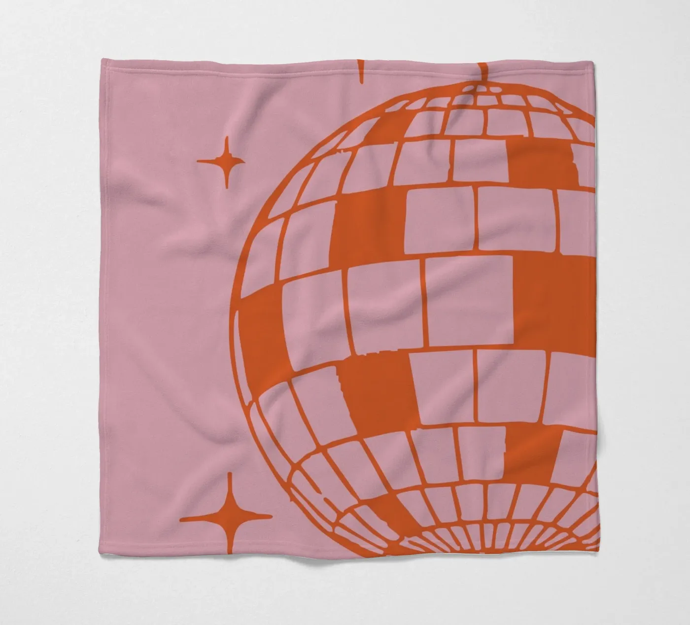 Disco fleecedeken van we line studio - art