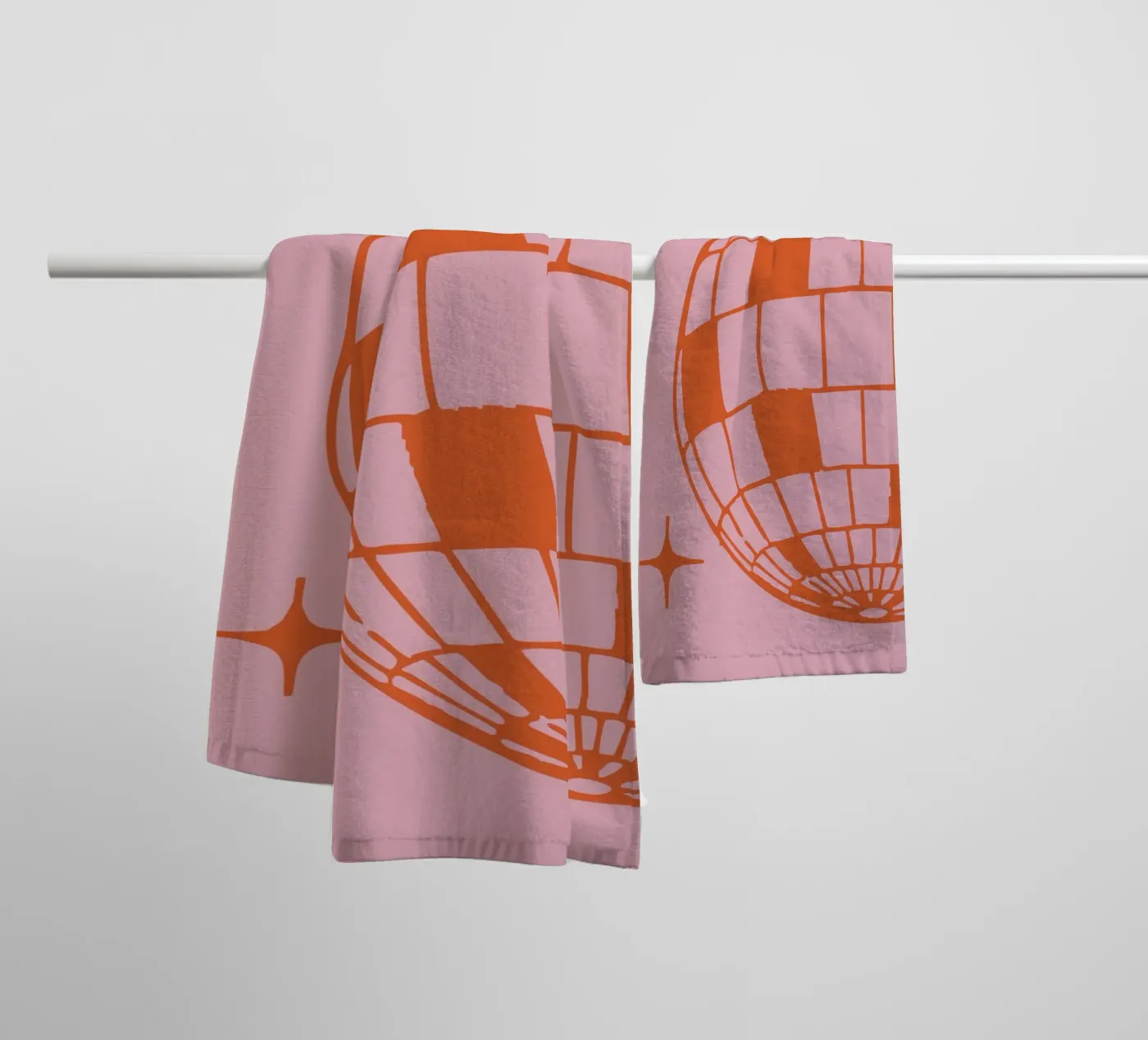 Disco badhanddoek van we line studio - art
