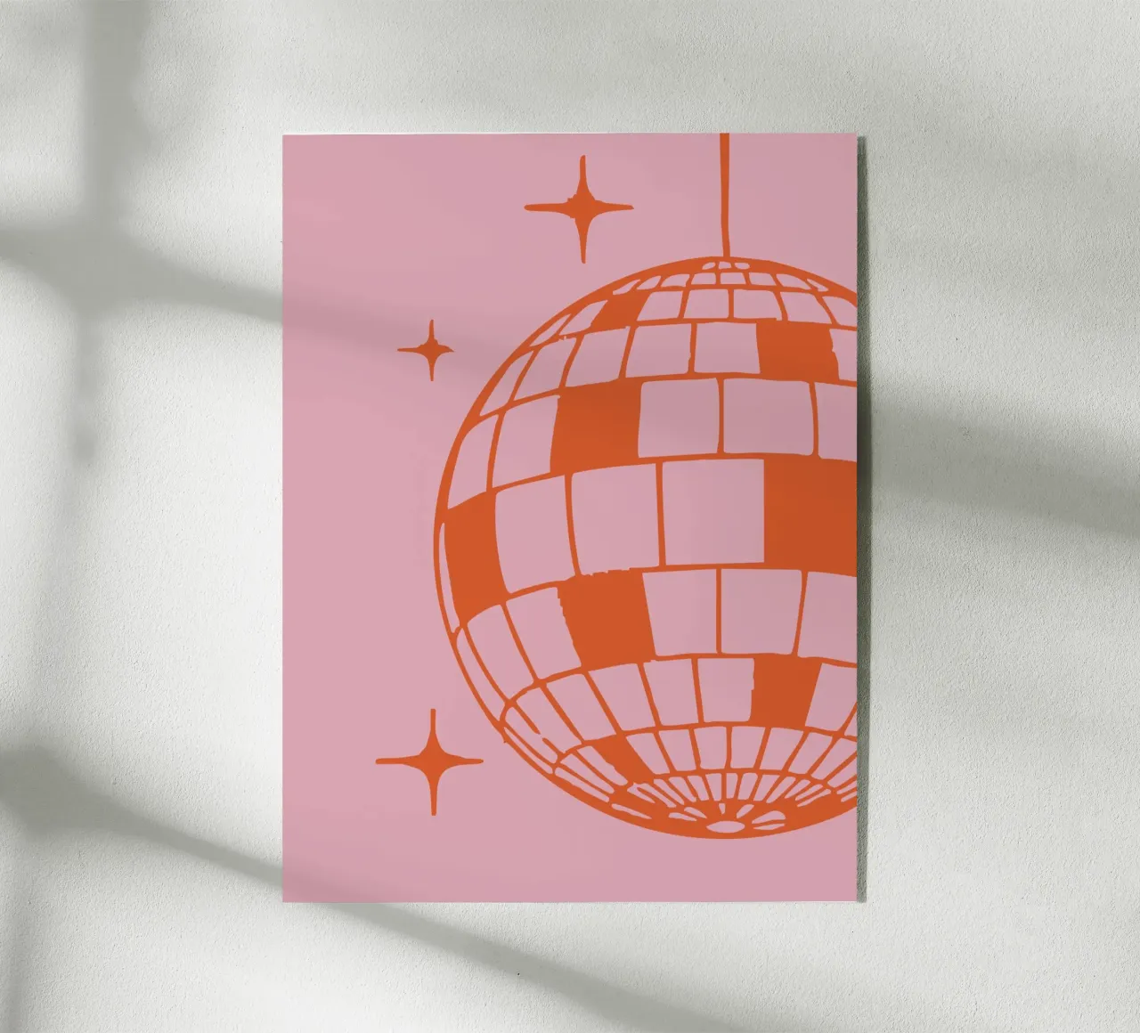 Disco acrylic glass by we line studio - art