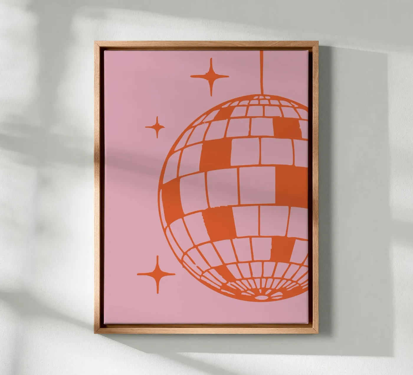 Disco canvas by we line studio - art