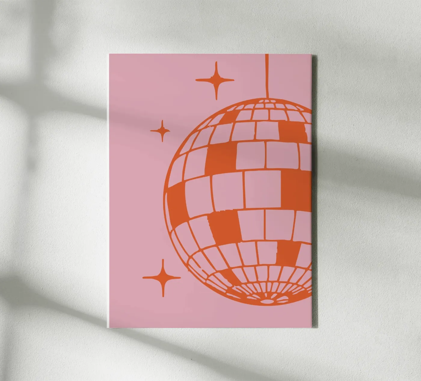 Disco canvas by we line studio - art