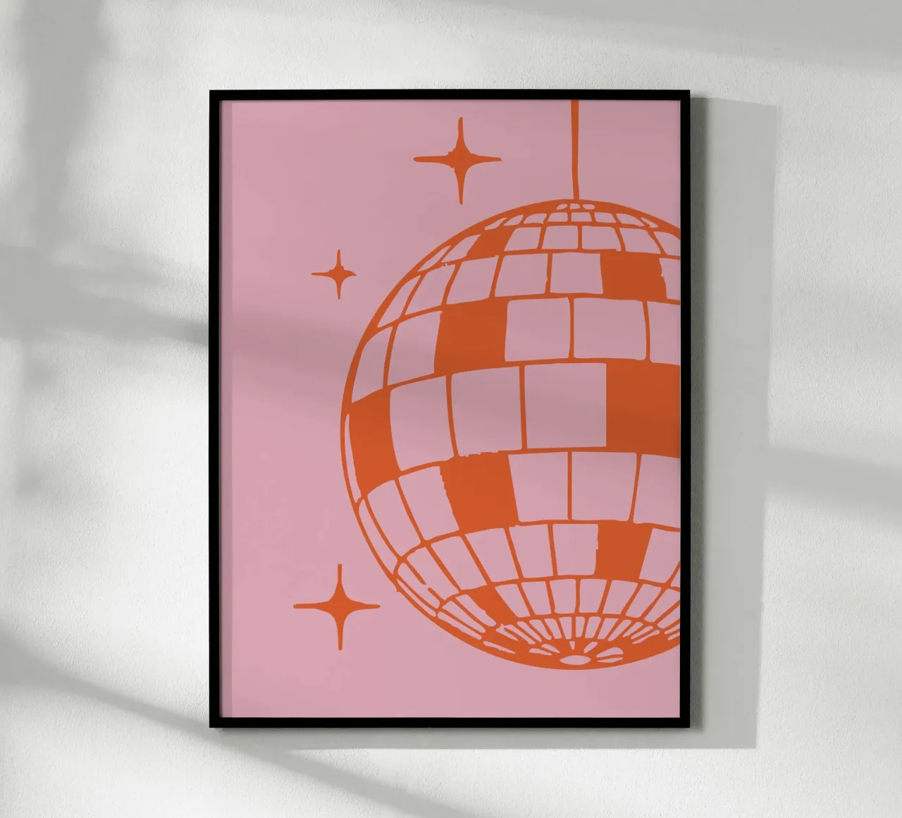 Disco poster van we line studio - art