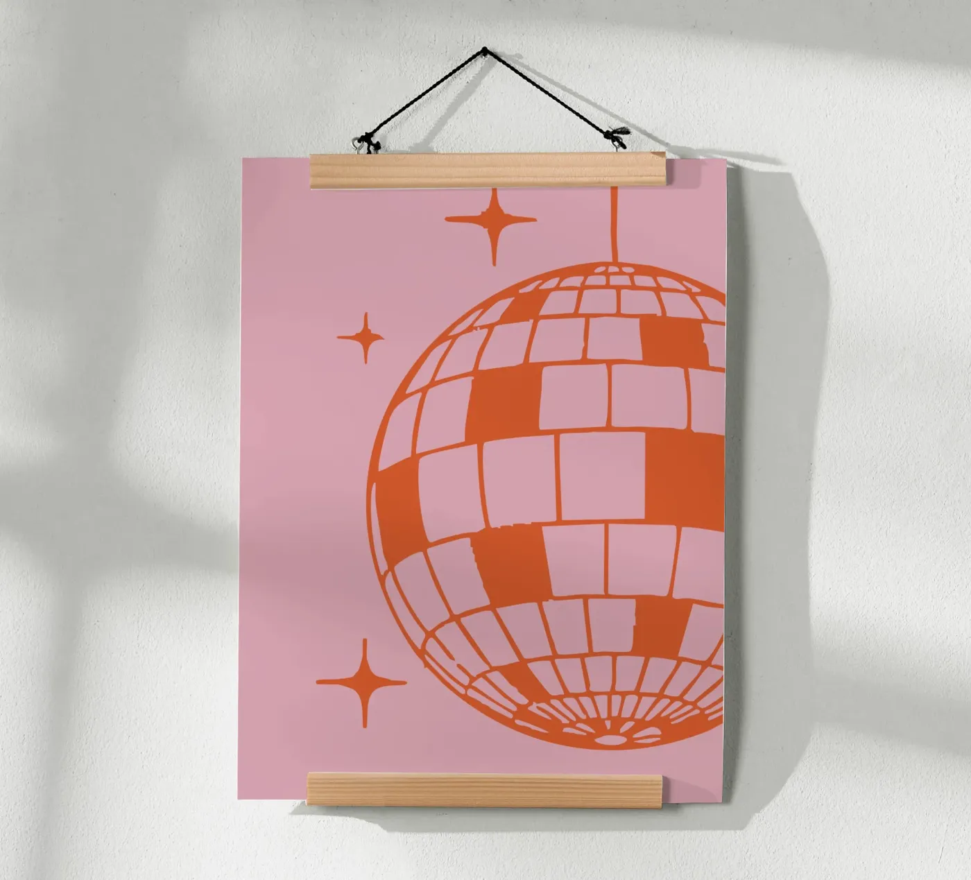 Disco poster da we line studio - art