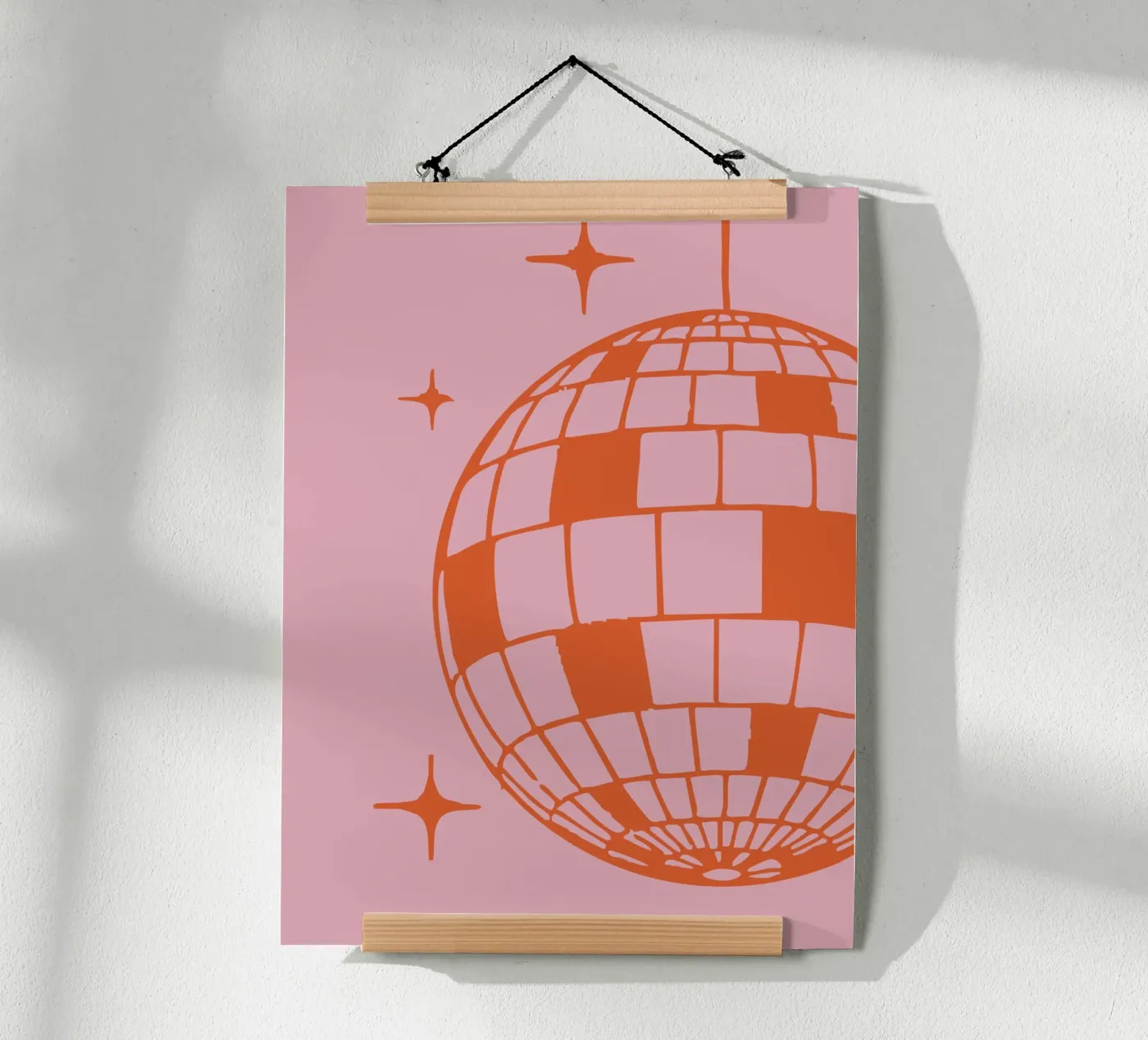 Disco Poster von we line studio - art
