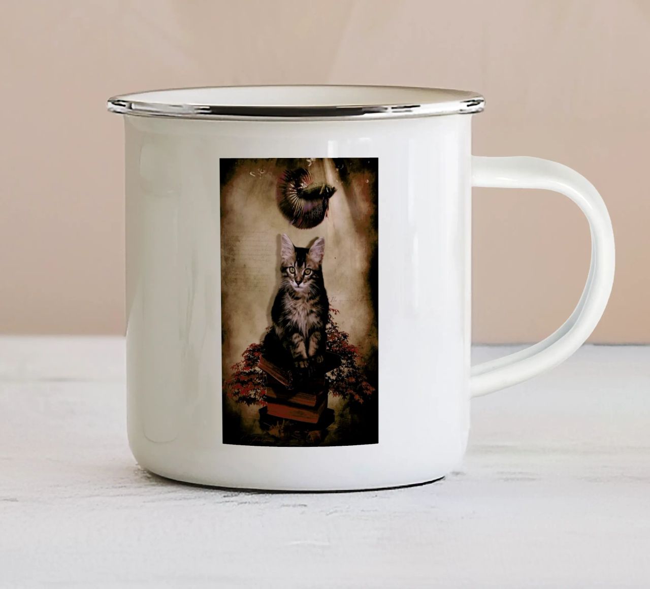 Remember Me tazza in smalto da Design by Soph