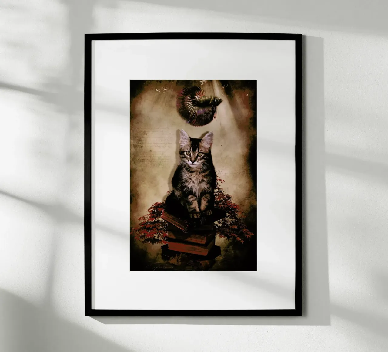 Remember Me poster con telaio in legno da Design by Soph