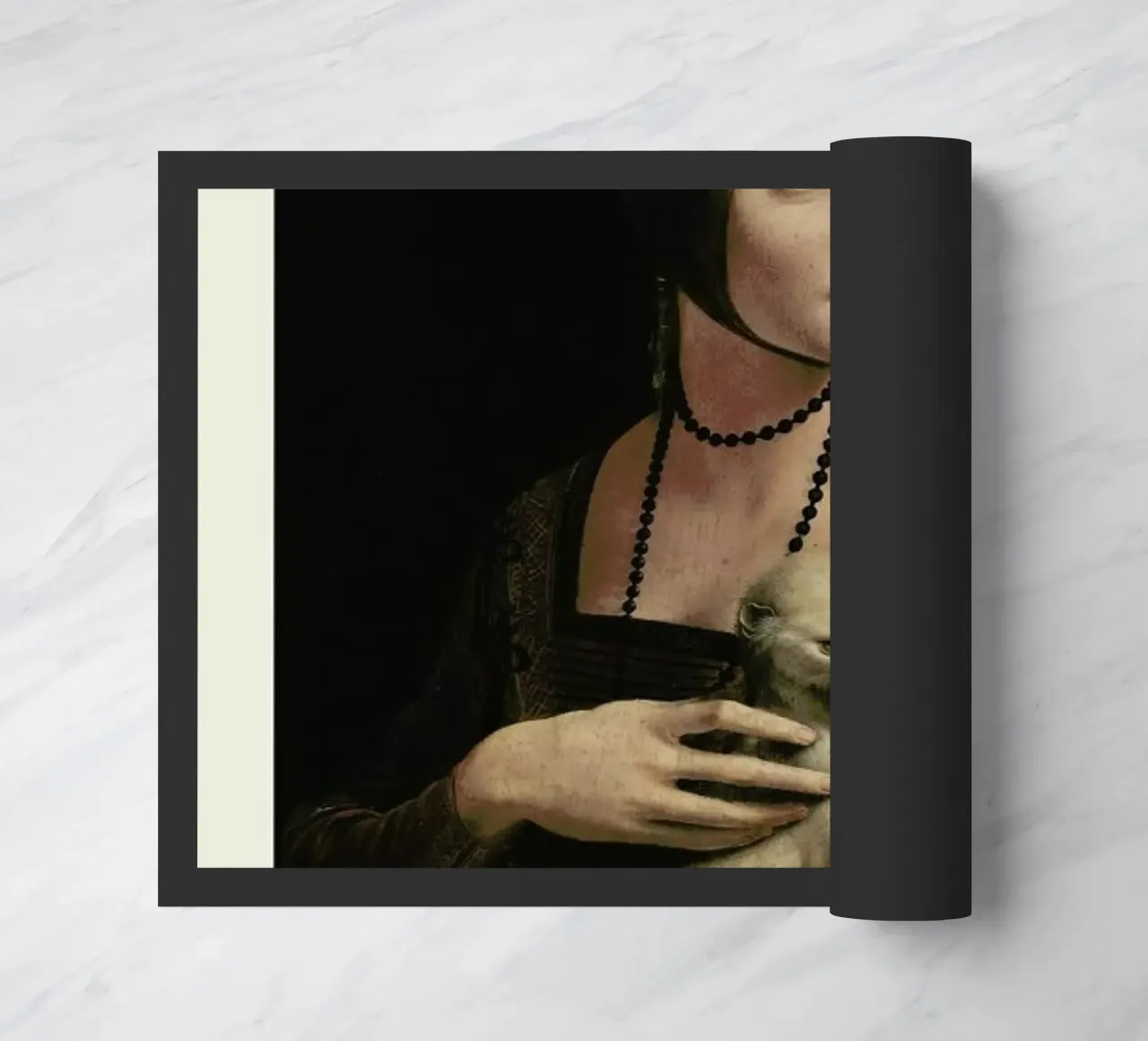 da Vinci - Lady with an Ermine zerbino da Vintage by JUNIQE