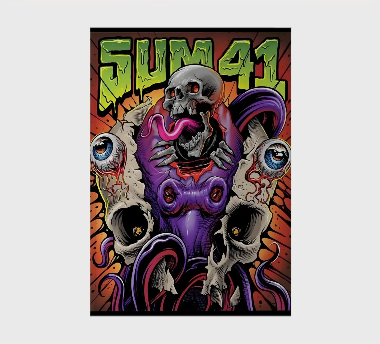 SUM 41 Reproduction Tour notebook by lindacleveland
