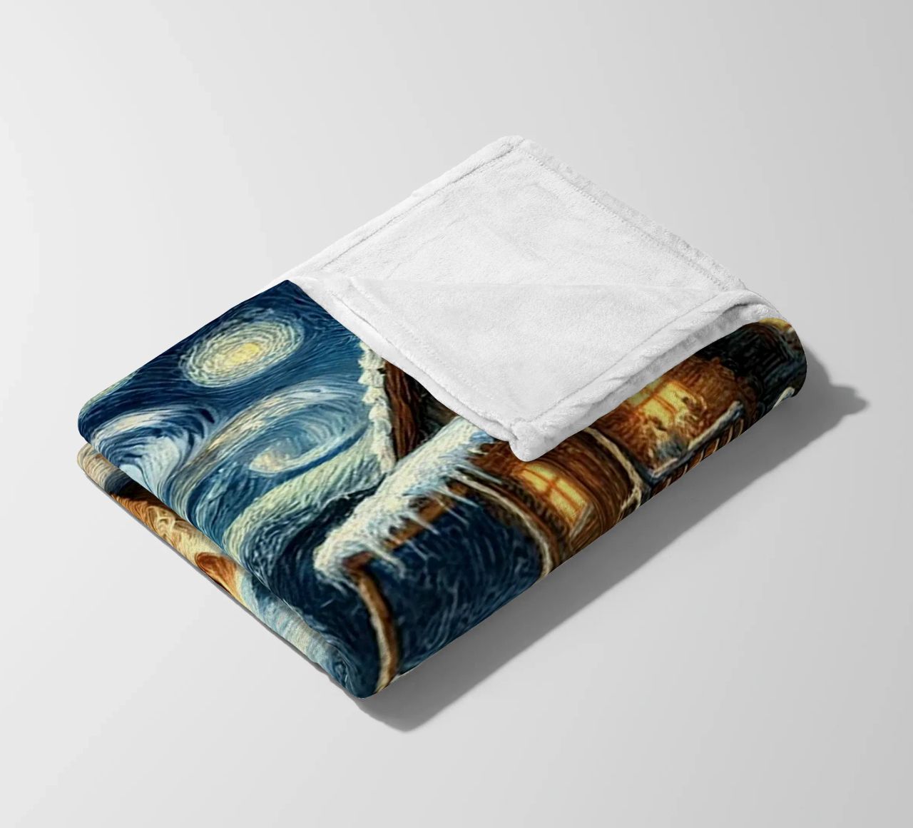 I LOVE MY MOMMY IN WINTER, Puppy Dog Edition coperta in pile da Vintage Van Gogh