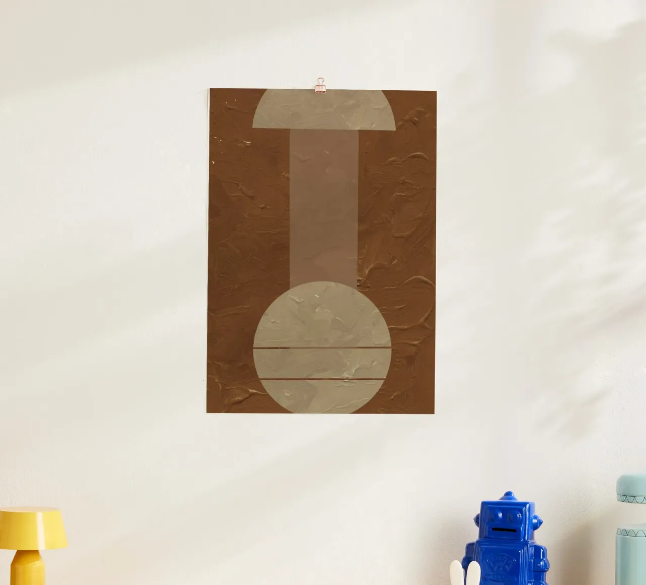 Terracotta Line No 03 poster da treechild